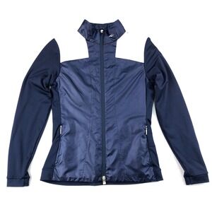KJUS Retention Jacket Full Zip Lightweight Athletic Dark Blue Women Small Active